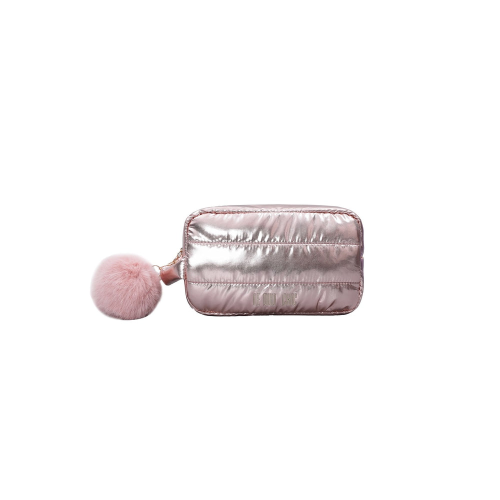 Cloud Series Puffy Pouch in Rose Gold