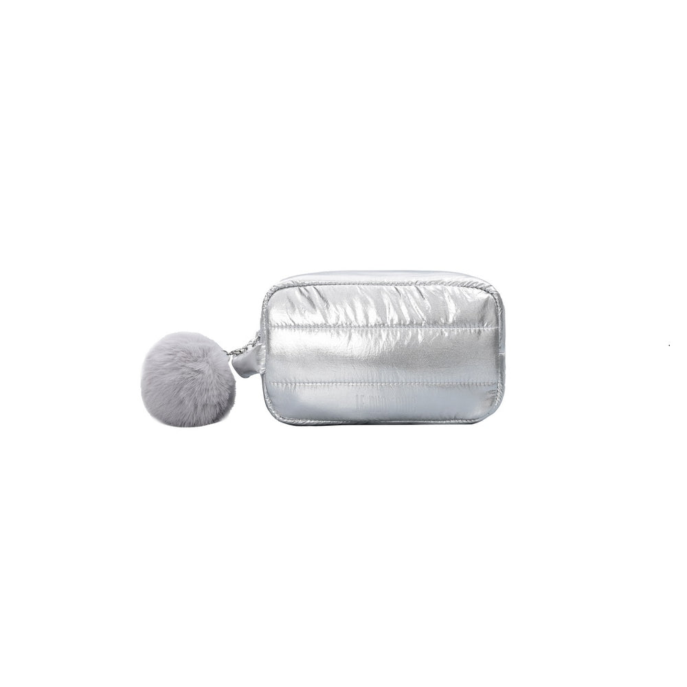 Cloud Series Puffy Pouch in Stardust Silver